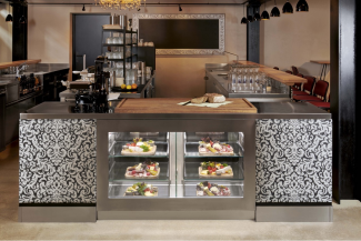 Un mostrador de cafetería práctico, organizado y funcional con Prisma | IM  Cocinas y Baños
